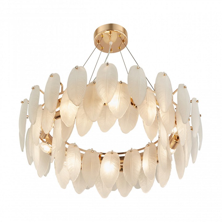 Подвесная люстра arte milano am-4653 4653.d750.h240.e14.12 g