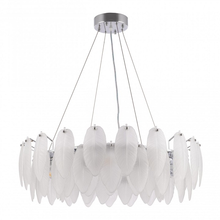 Подвесная люстра arte milano am-4653 4653.d750.h240.e14.12 ni