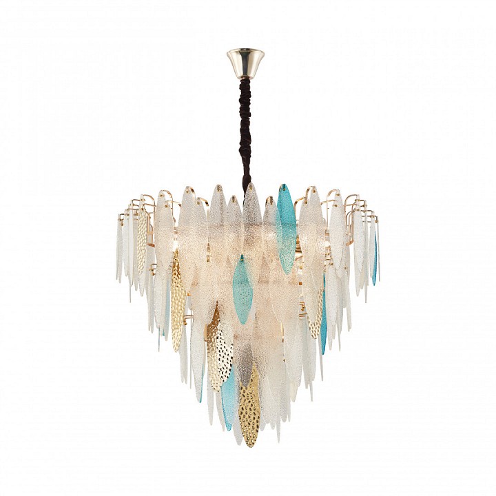 Подвесная люстра arte milano am-7753b 8763b.d800.h750.e14.19 g