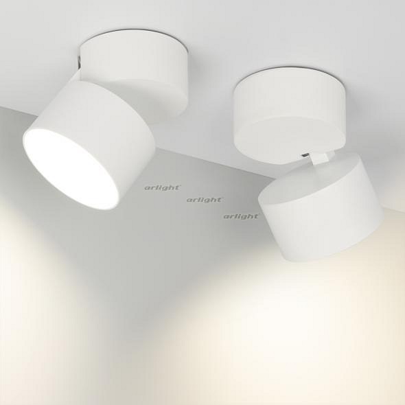 Светильник на штанге arlight sp-rondo-flap-r95-16w day4000 (wh, 110 deg) 026481