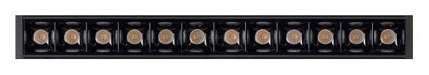 Модульный светильник arlight clip-38-laser-s330-12w day4000 (bk, 36 deg, 24v) 029007