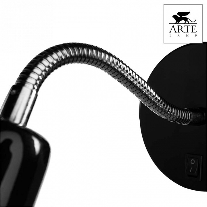 Бра arte lamp dorm a1408ap-1bk