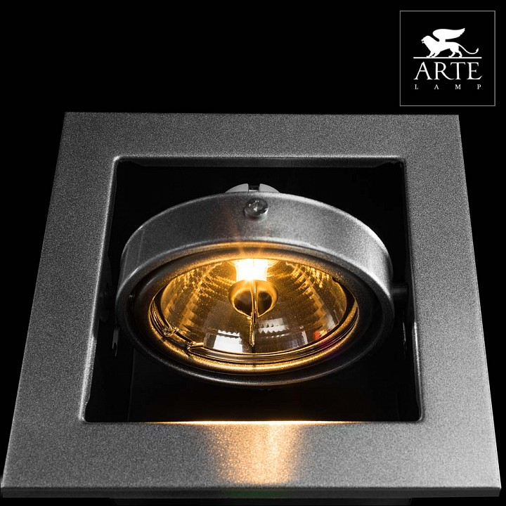 Встраиваемый светильник arte lamp cardani medio a5930pl-1si