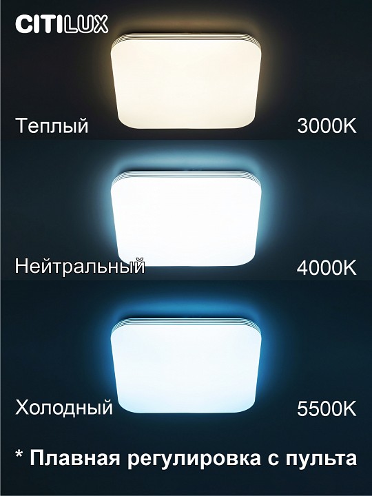 Накладной светильник citilux симпла cl714k480g