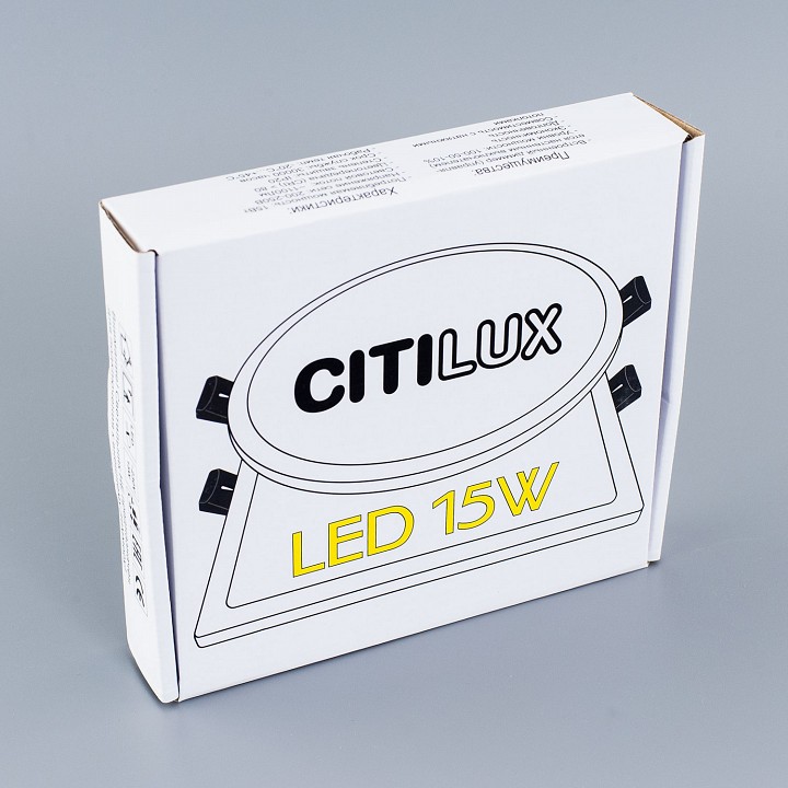 Встраиваемый светильник citilux омега cld50k150
