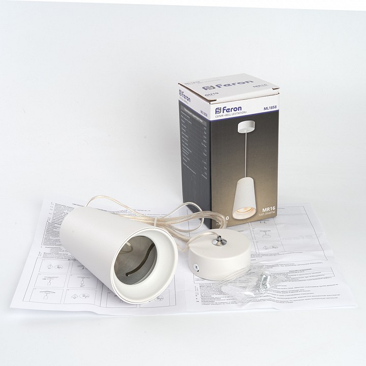 Подвесной светильник feron ml1858 48422