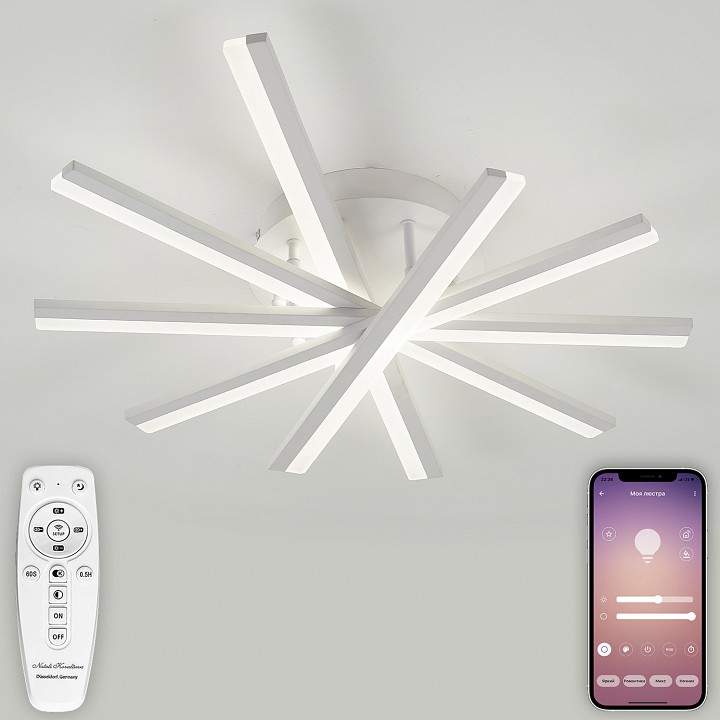 Потолочная люстра natali kovaltseva line led lamps 81171