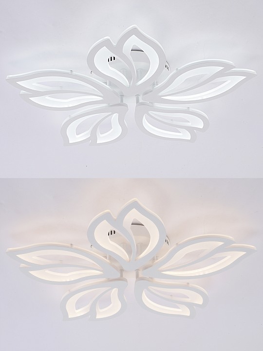 Потолочная люстра natali kovaltseva fortuna led lamps 81107/4c