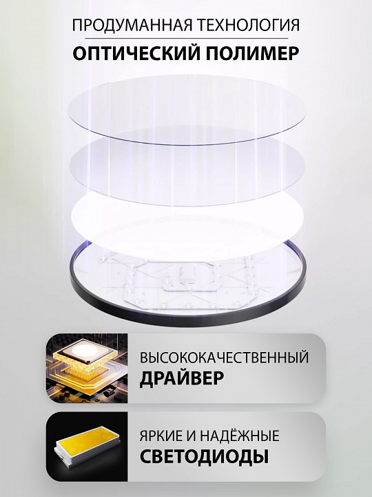 Накладной светильник natali kovaltseva plain led lamps 81114/3c