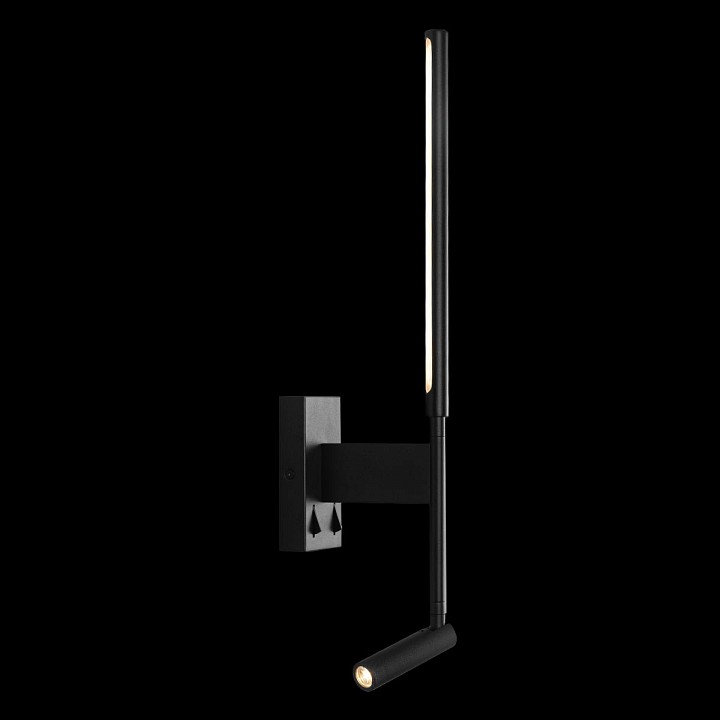 Бра с подсветкой loft it stick 1 10012/6+3bk