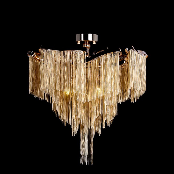 Люстра на штанге loft it stream 10208/600c gold