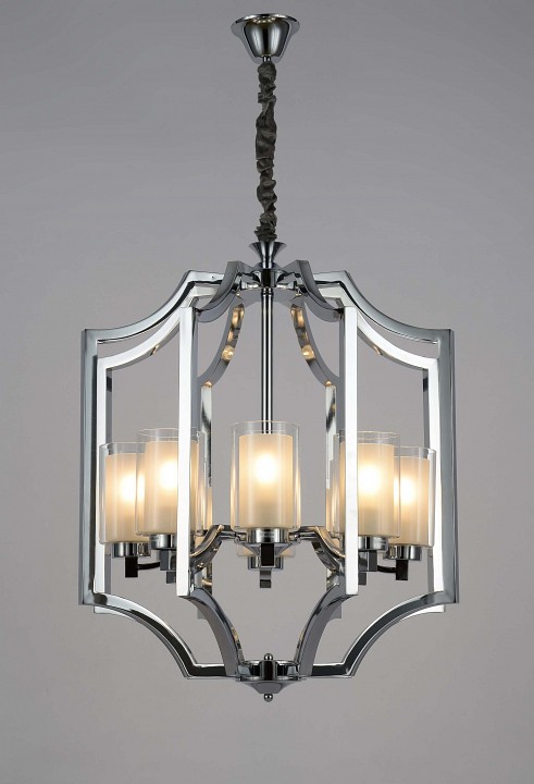 Подвесная люстра lumina deco vigatto ldp 1224-8 chr
