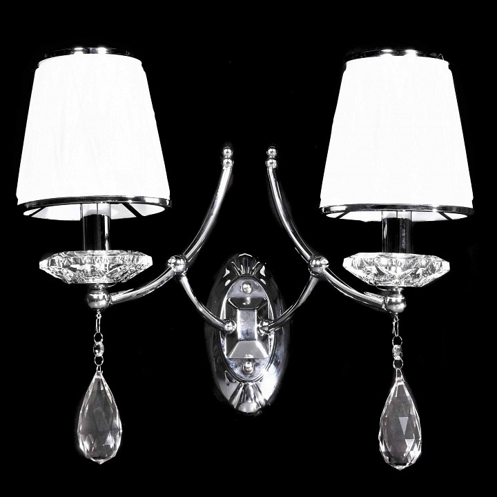 Бра lumina deco dominni ldw 9268-2 chr