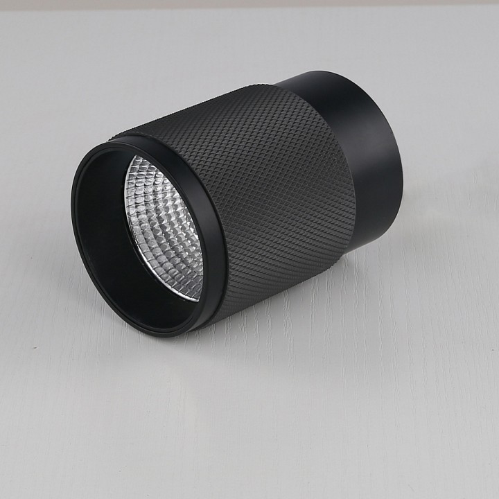 Накладной светильник iledex delta 1955-10w-3000k-36 bk+grp