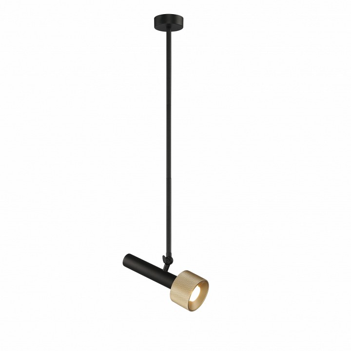 Светильник на штанге iledex delta 2361-1 bk+br