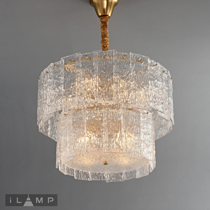Подвесная люстра ilamp manhattan p6315-d600 br