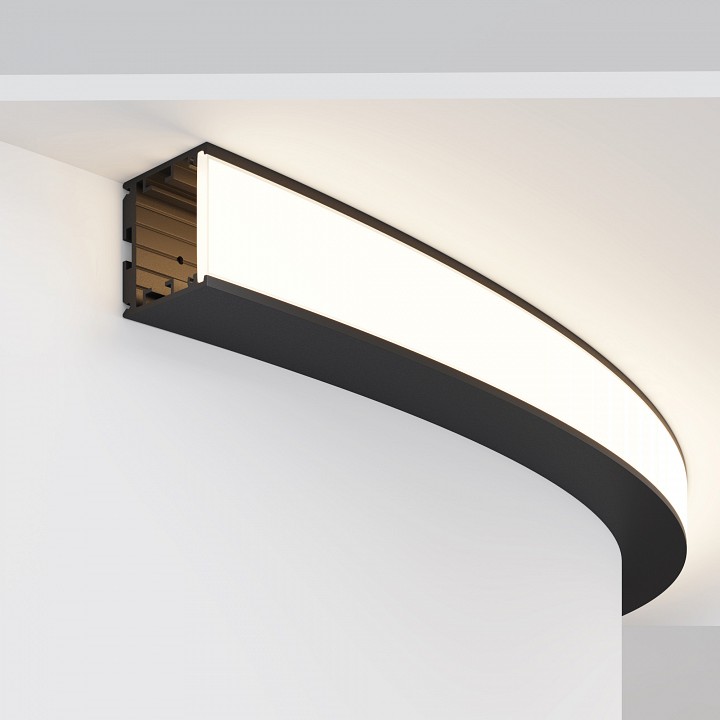 Профиль накладной maytoni led strip alm-3535r-b-ex-90°-1.5m