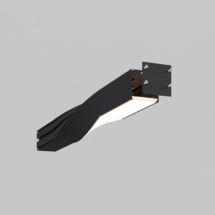 Профиль накладной maytoni led strip alm-3535r-b-tl-90°-0.4m