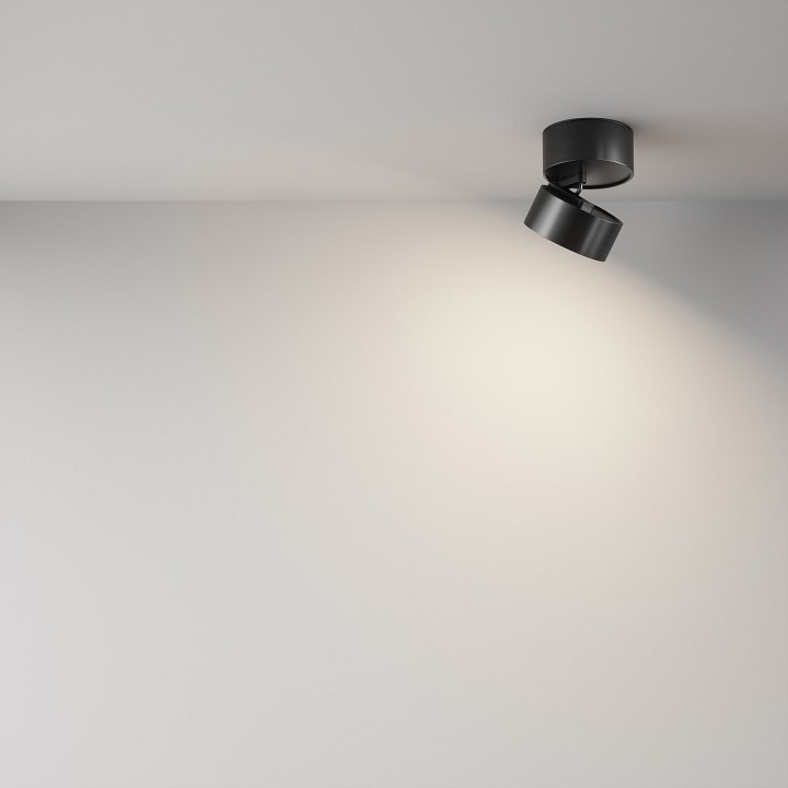 Накладной светильник maytoni onda c024cl-12w4k-b-1