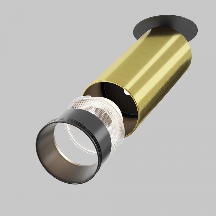 Спот maytoni focus led c053cl-l12w4k-w-bs