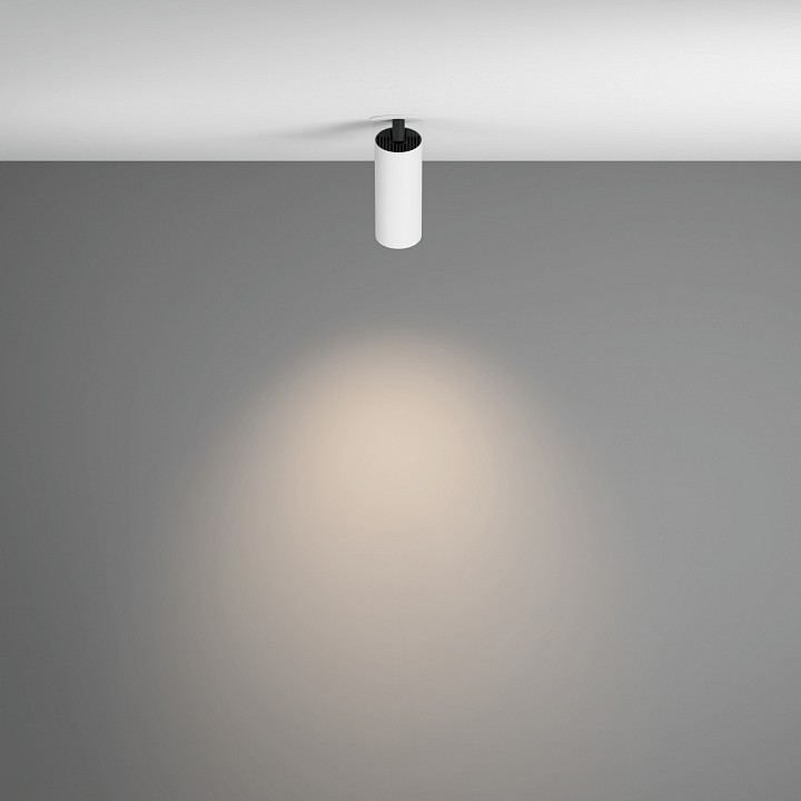 Спот maytoni focus led c053cl-l12w4k-w-w