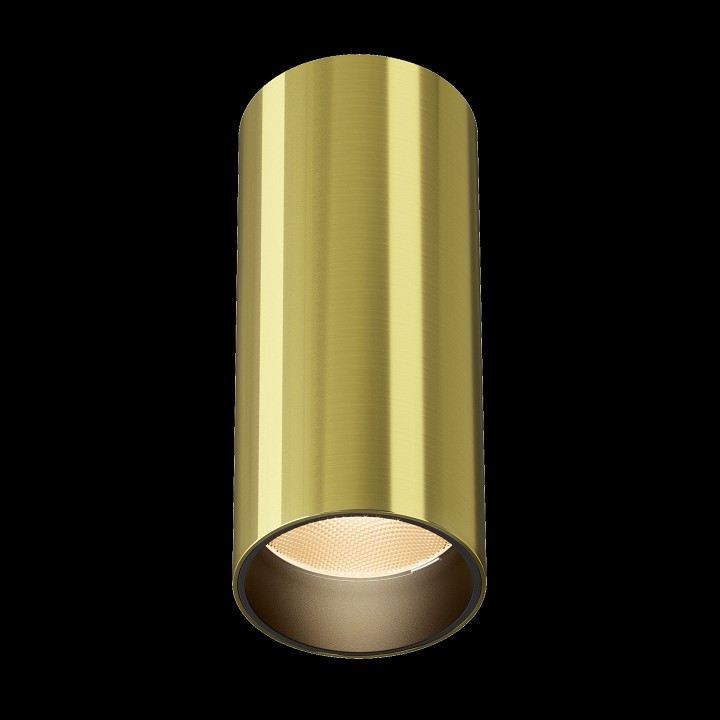 Накладной светильник maytoni focus led c056cl-l12w2.7k-w-bs