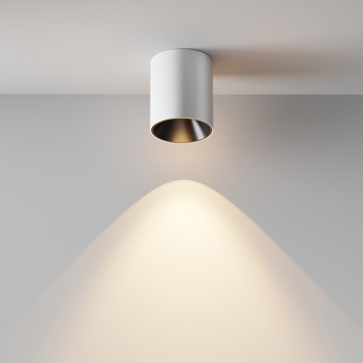 Накладной светильник maytoni alfa led c064cl-12w3k-rd-wb