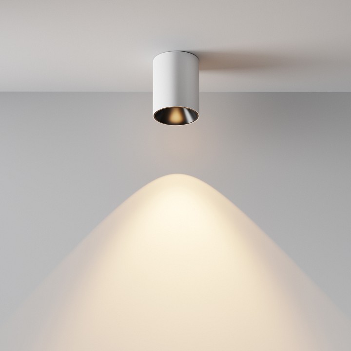 Накладной светильник maytoni alfa led c064cl-8w3k-rd-wb