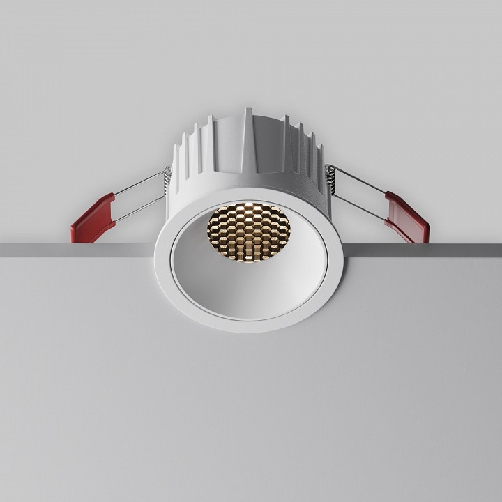 Встраиваемый светильник maytoni alfa led dl043-01-15w3k-rd-w-1