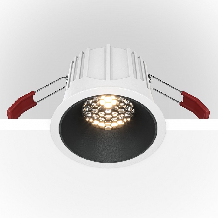 Встраиваемый светильник maytoni alfa dl043-01-15w3k-rd-wb