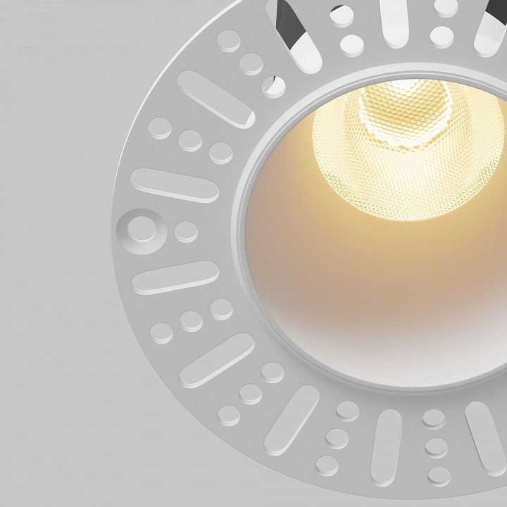 Встраиваемый светильник maytoni dip dl120-10w-2.7k-trs-w