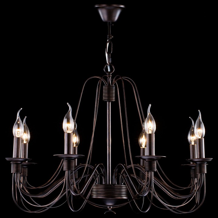 Подвесная люстра freya velia fr2046-pl-08-br