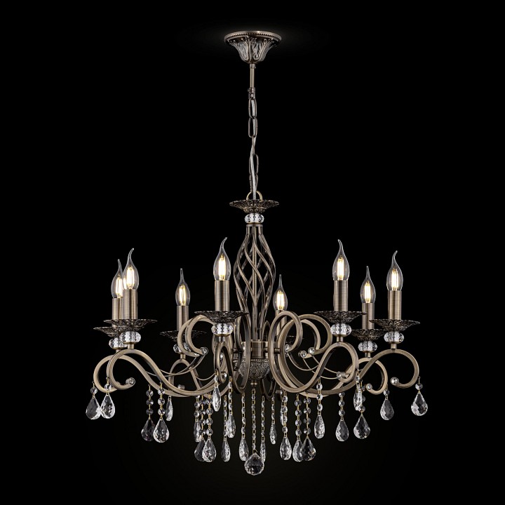 Подвесная люстра maytoni grace rc247-pl-10-r