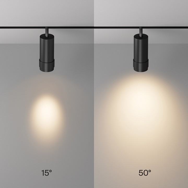 Светильник на штанге maytoni focus zoom tr211-1-12w2.7k-z-b