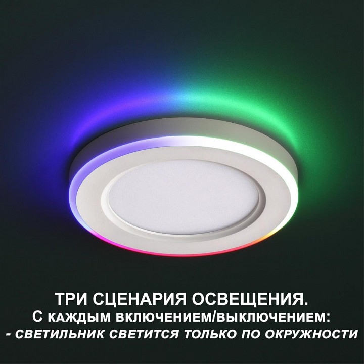 Встраиваемый светильник novotech span 359010