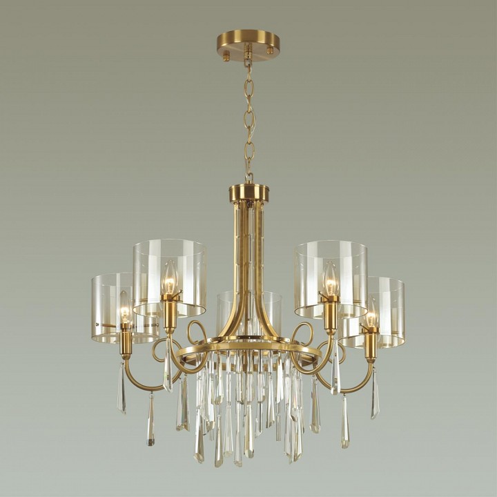 Подвесная люстра odeon light nicole 4886/5