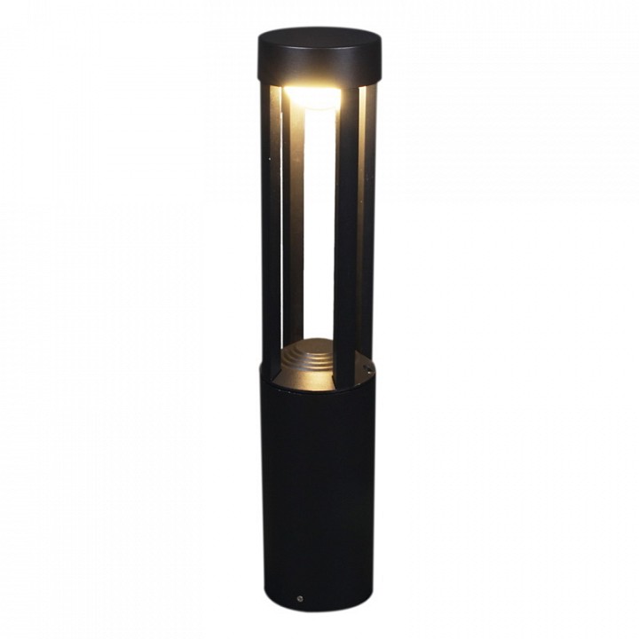 Наземный высокий светильник 09958-0.7-001u 0, 6m led12w bk