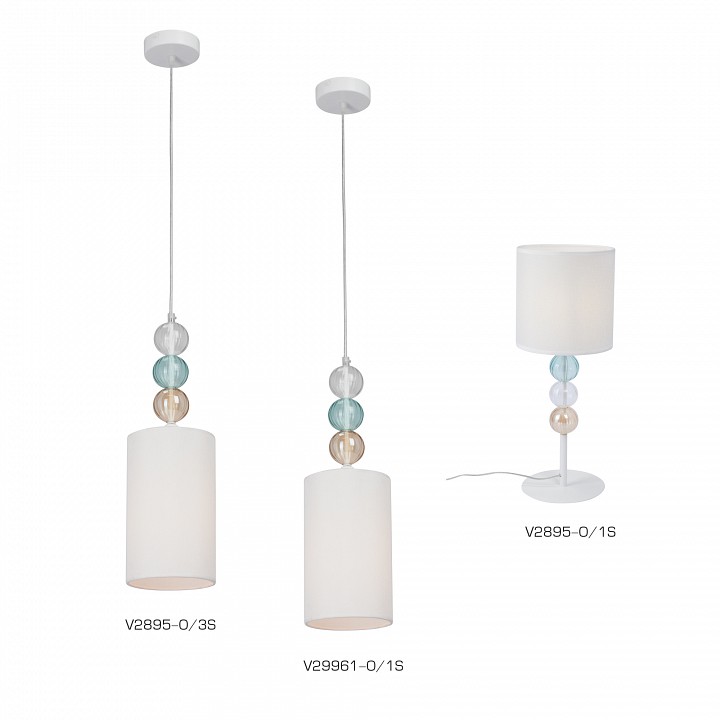 Подвесной светильник vitaluce v2895 v2895-0/3s