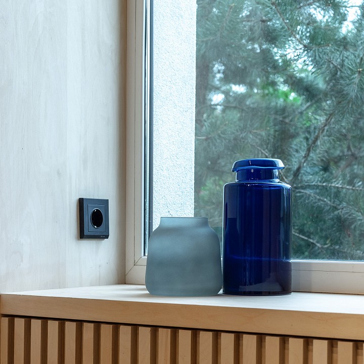 Рамка на 1 пост werkel stark (черный) w0011808