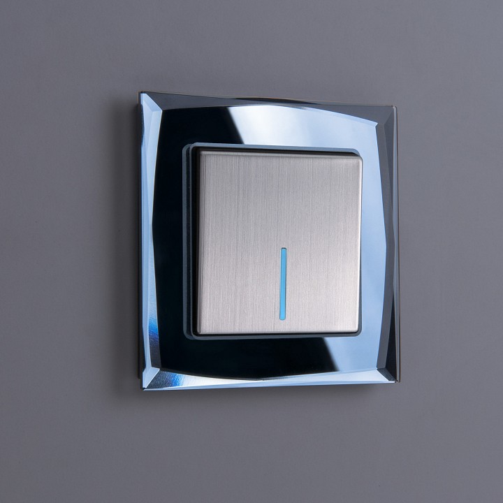 Рамка на 1 пост werkel diamant (черный) w0011208