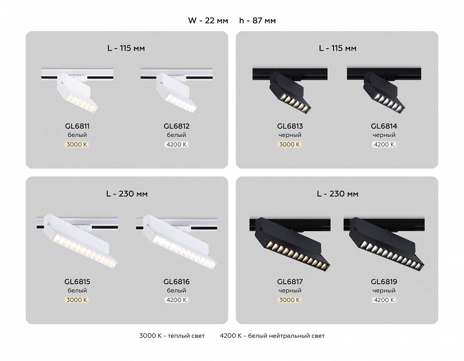Светильник на штанге ambrella light gl gl6812