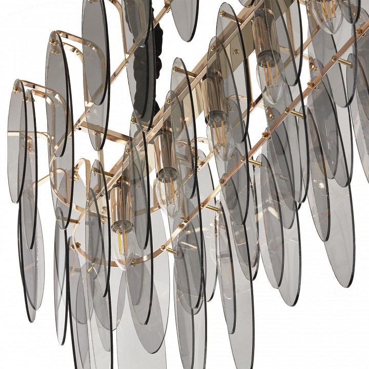 Подвесная люстра arte milano am-7753b 0853b.l900.w350.h510.e14.6 g