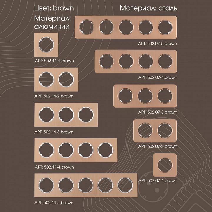 Розетка для вывод кабеля без рамки arte milano am-202 202.49-1.white