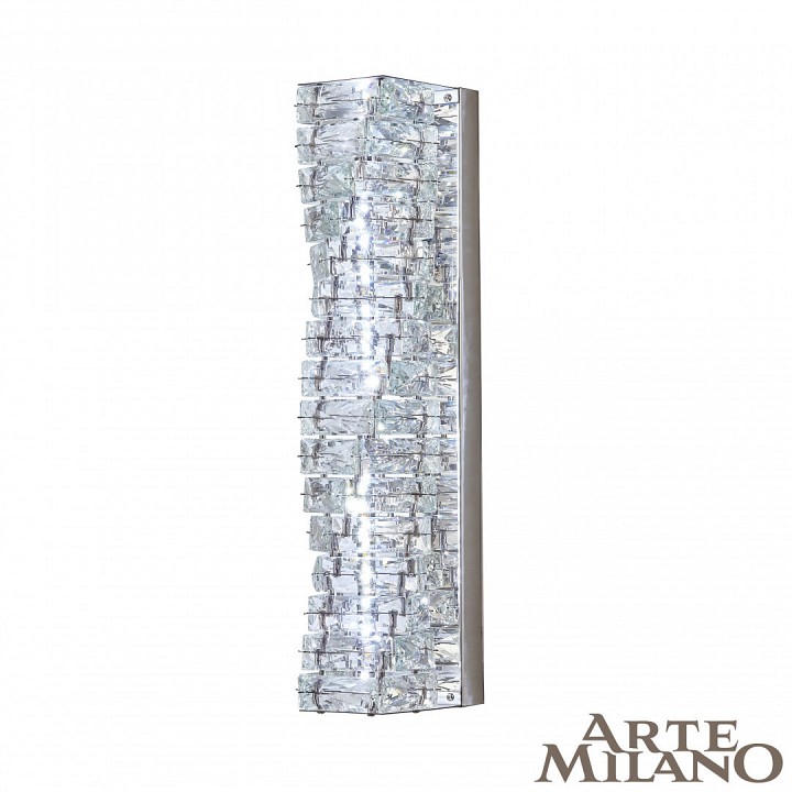 Накладной светильник arte milano am-0011 2152b.d110.h500.led.5 ni