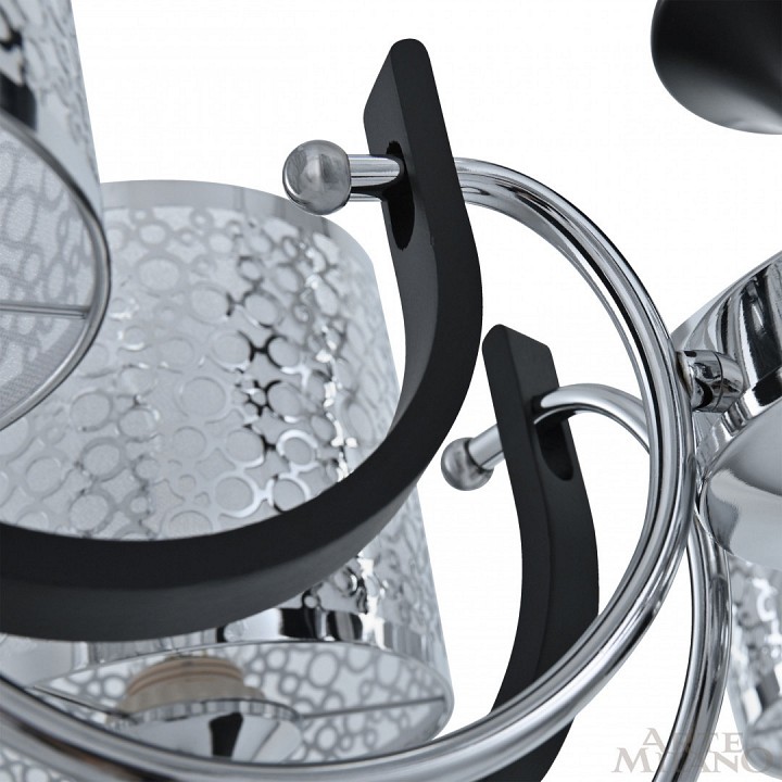 Подвесная люстра arte milano florentia-6787 306787/6 bk/ni