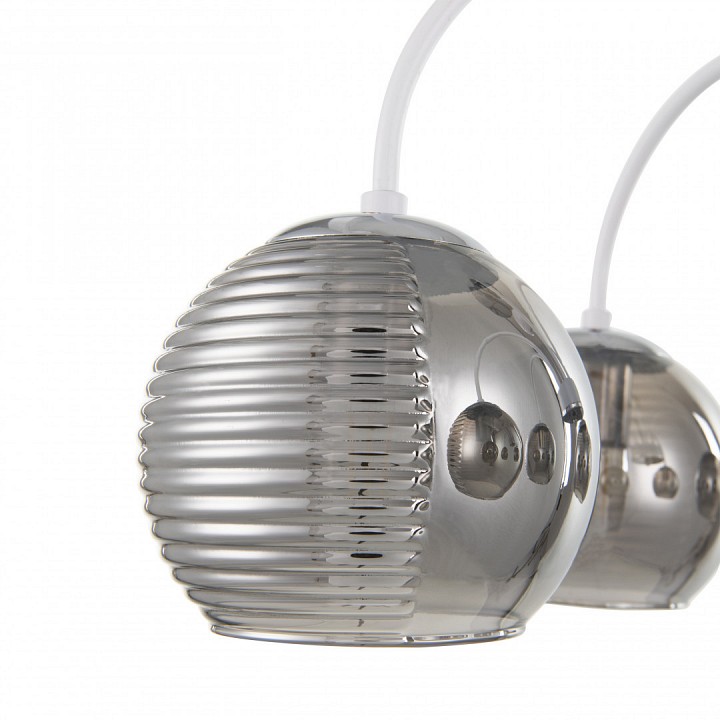 Люстра на штанге arte milano napoli-320719 320719/5 cr+wh