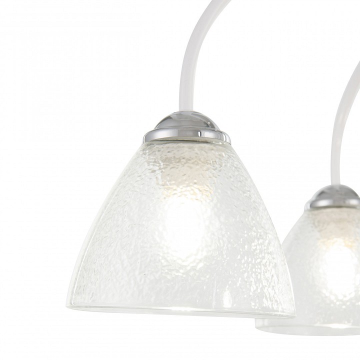 Люстра на штанге arte milano napoli-321410 321410/5 cr+wh