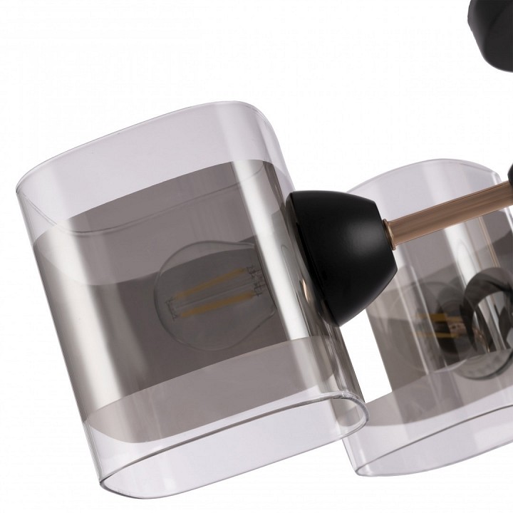 Потолочная люстра arte milano amalfi-324308 324308/6 bk+fg