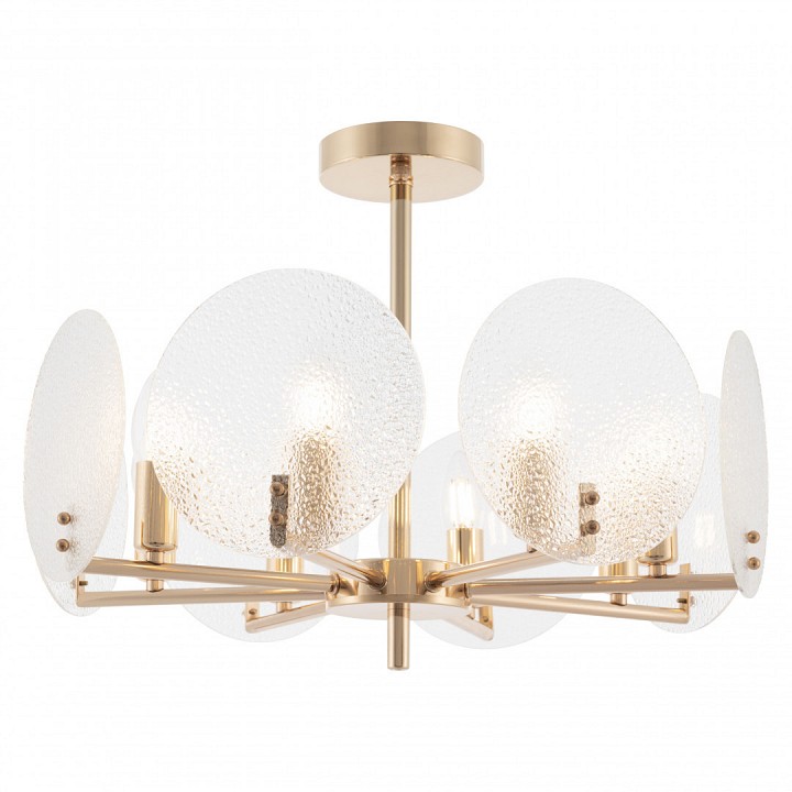 Люстра на штанге arte milano sorrento-0409 370409/8/490 gd