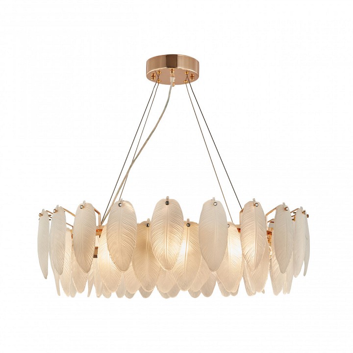 Подвесная люстра arte milano am-4653 4653.d750.h240.e14.12 g